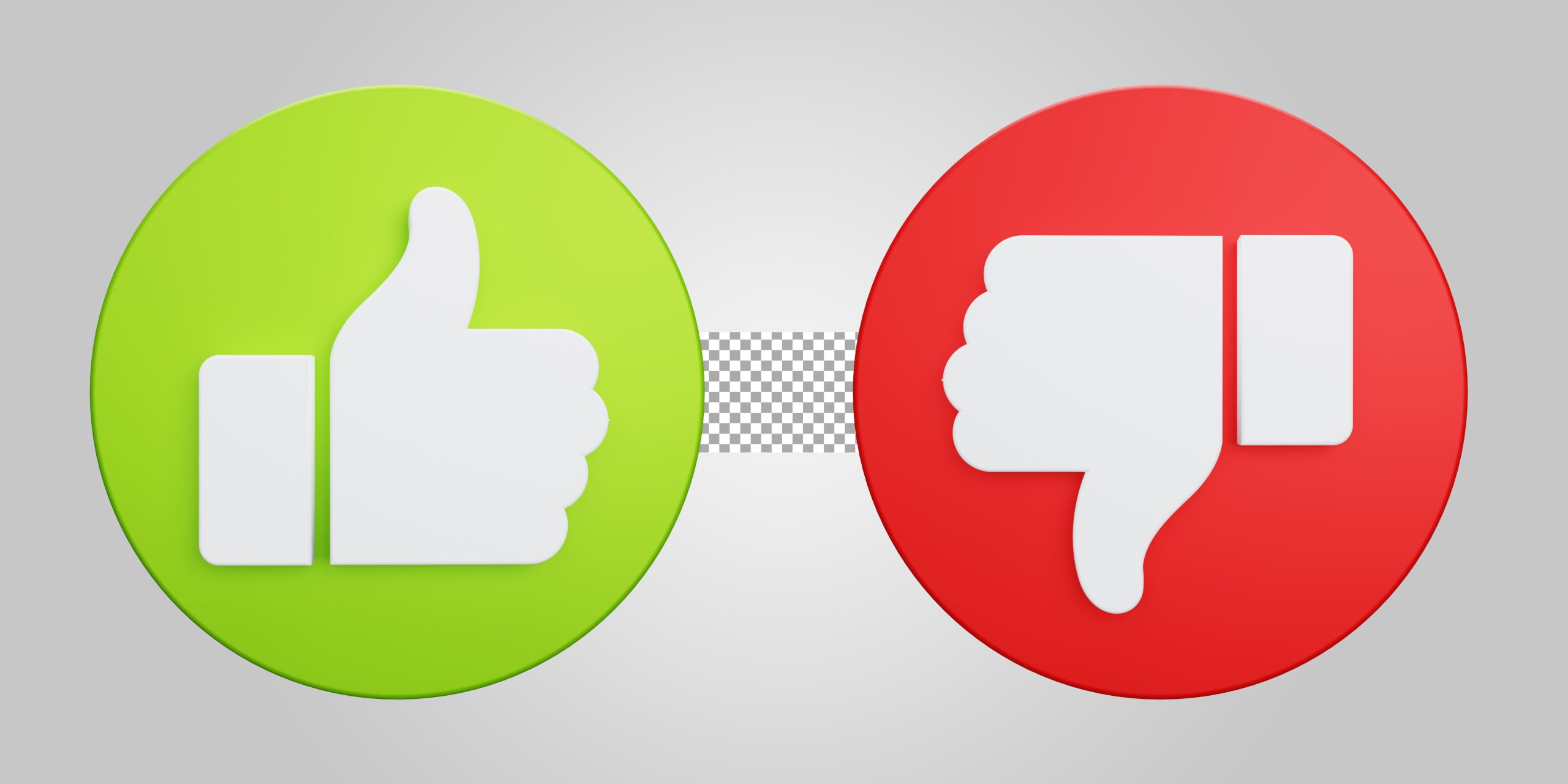 THE PROS AND CONS OF ONLINE SHOPPING 5 22603511 3D Illustration Like Dislike 1 scaled