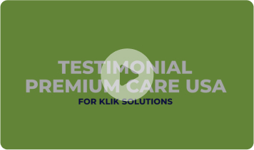 Customer providing positive feedback on premium care services