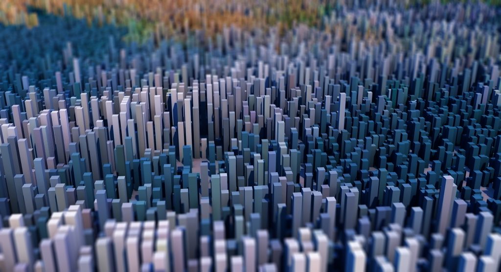 We Often See This Pattern Before a Cybersecurity Incident — Here’s Why It Happens 4 3d abstract landscape cubes with depth field