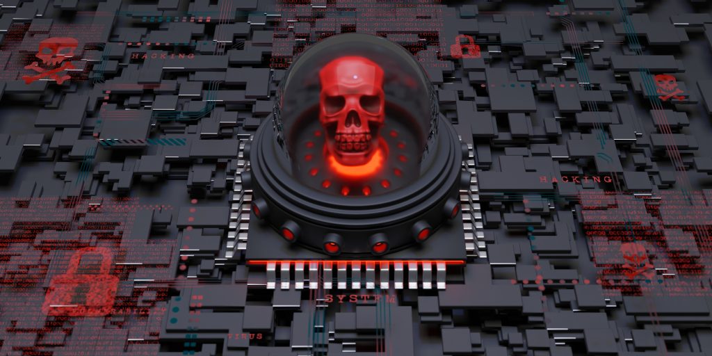 We Often See This Pattern Before a Cybersecurity Incident — Here’s Why It Happens 5 dark background hacked compromised system 3d illustration