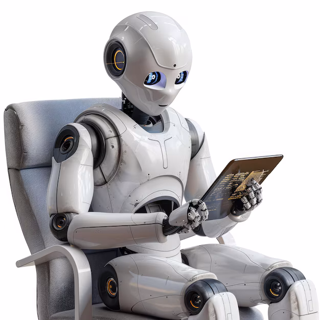 Smart Training, Safer Supply Chain: A Modern Guide to Cybersecurity Awareness for Teams 5 robot ai tablet